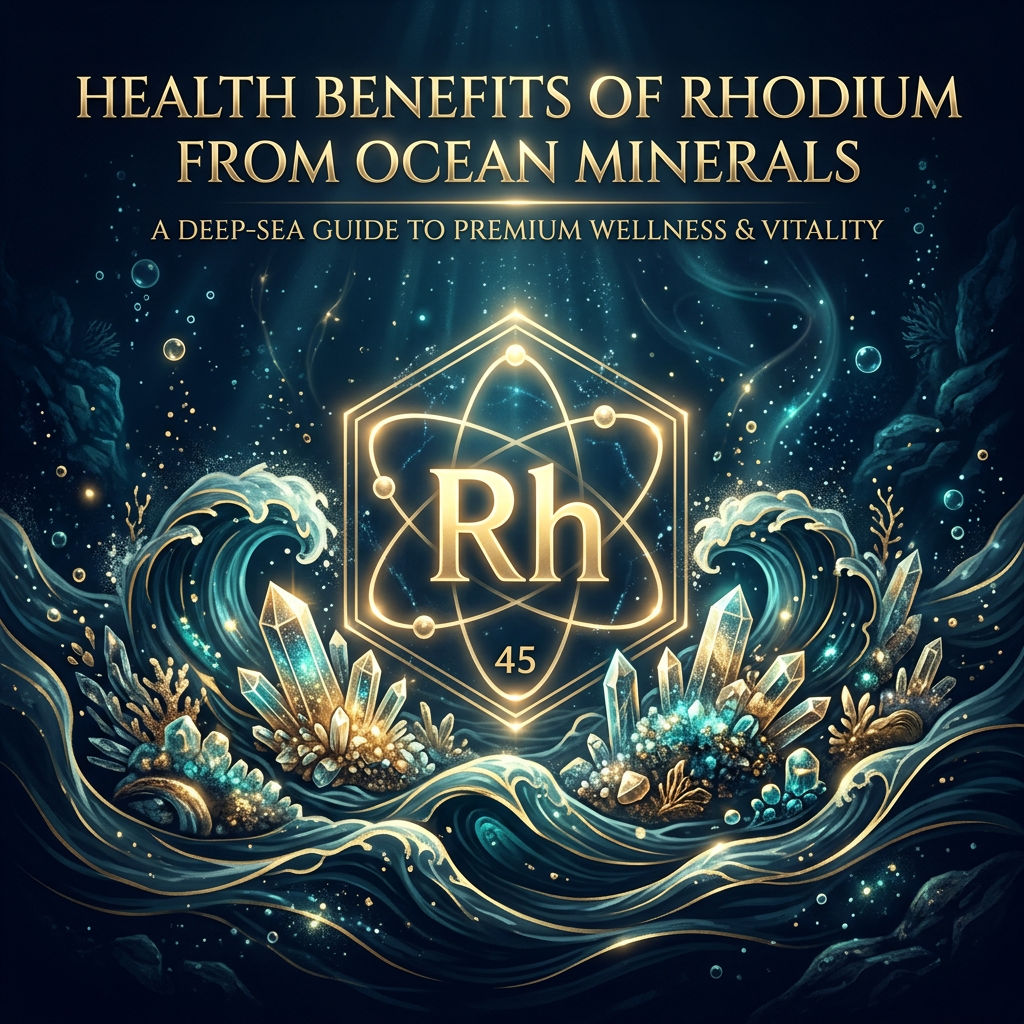 Health Benefits of Rhodium from Ocean Minerals