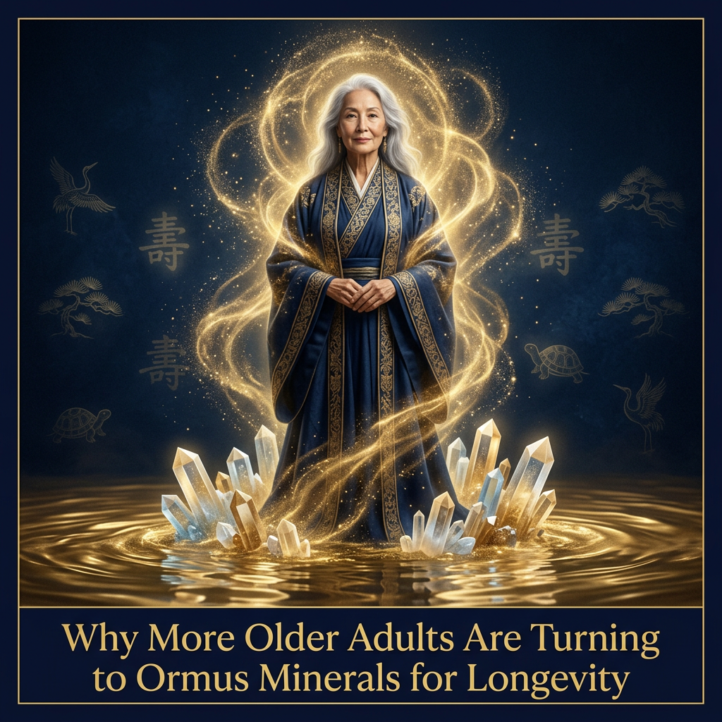 Ormus Minerals and Longevity — Living Longer and Better - Ormus Minerals ocean trace mineral supplement