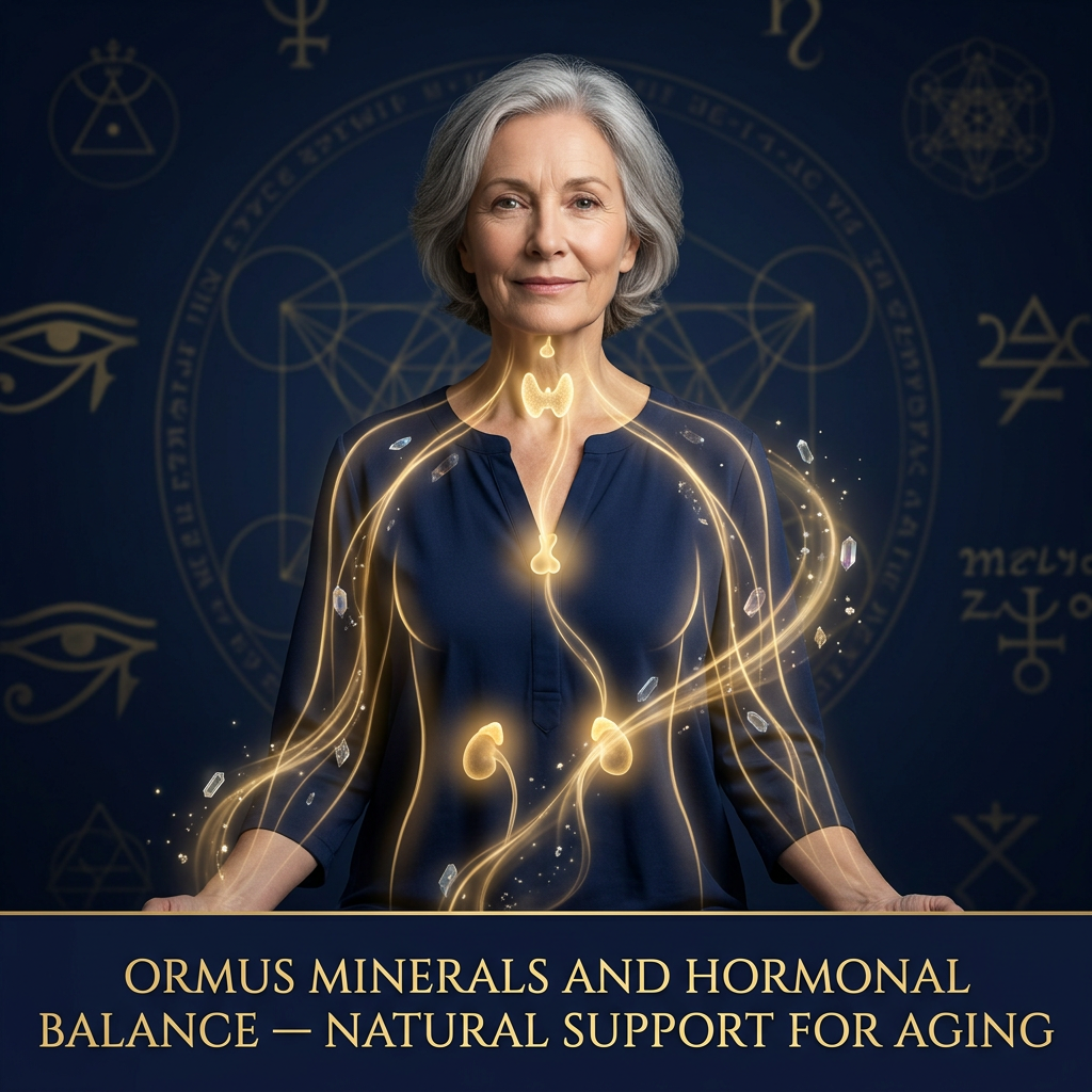 Ormus Minerals and Hormonal Balance in Aging - Ormus Minerals ocean trace mineral supplement