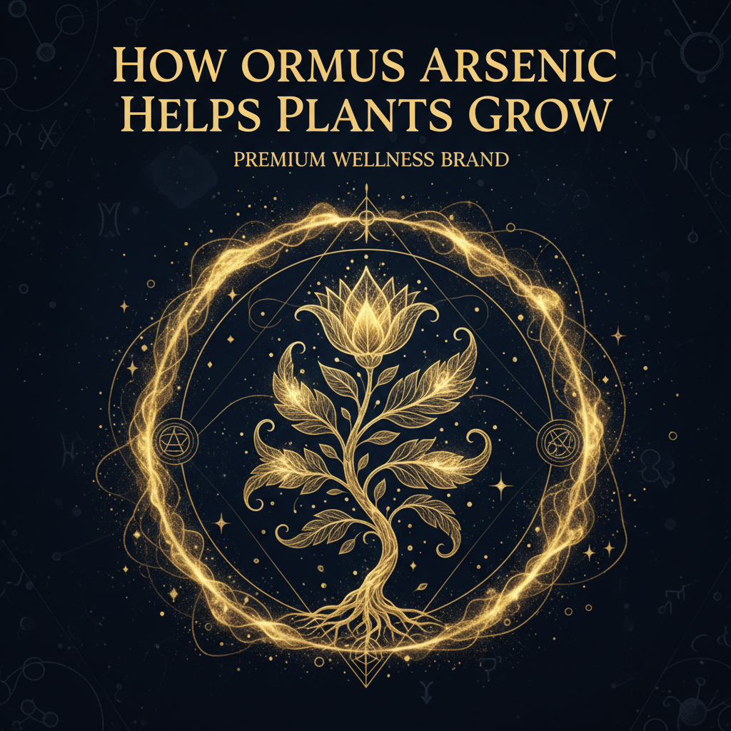 How Ormus Arsenic Helps Plants Grow