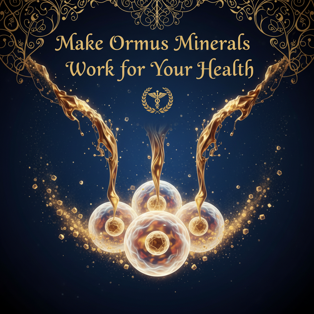 Make Ormus Minerals Work for Your Health