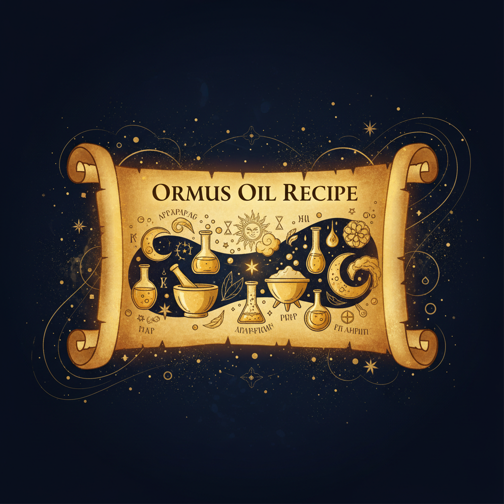 Ormus Oil Recipe