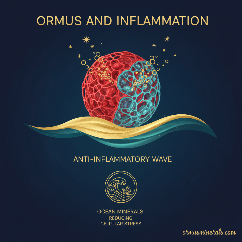 Ormus and Inflammation - Ormus Minerals Infographic