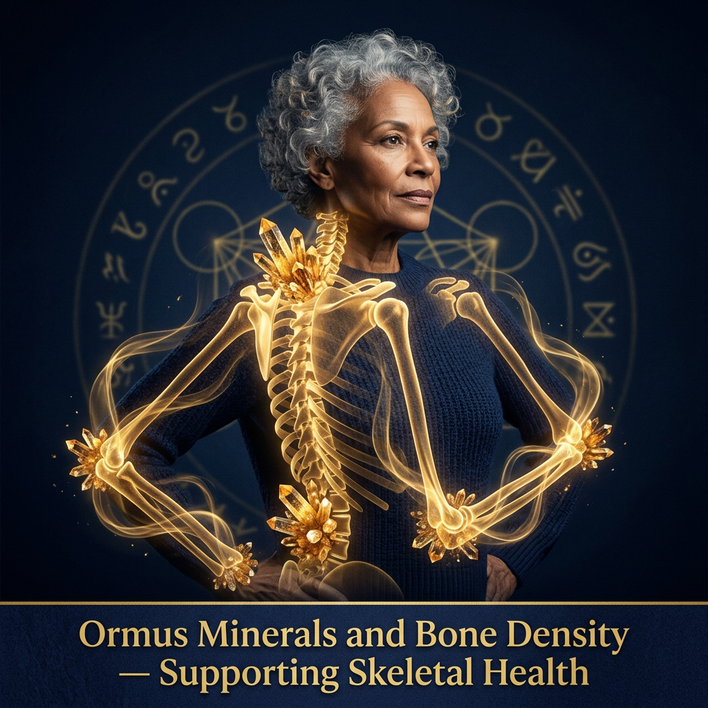 Ormus Minerals for Bone Density and Strength After 50 - Ormus Minerals ocean trace mineral supplement