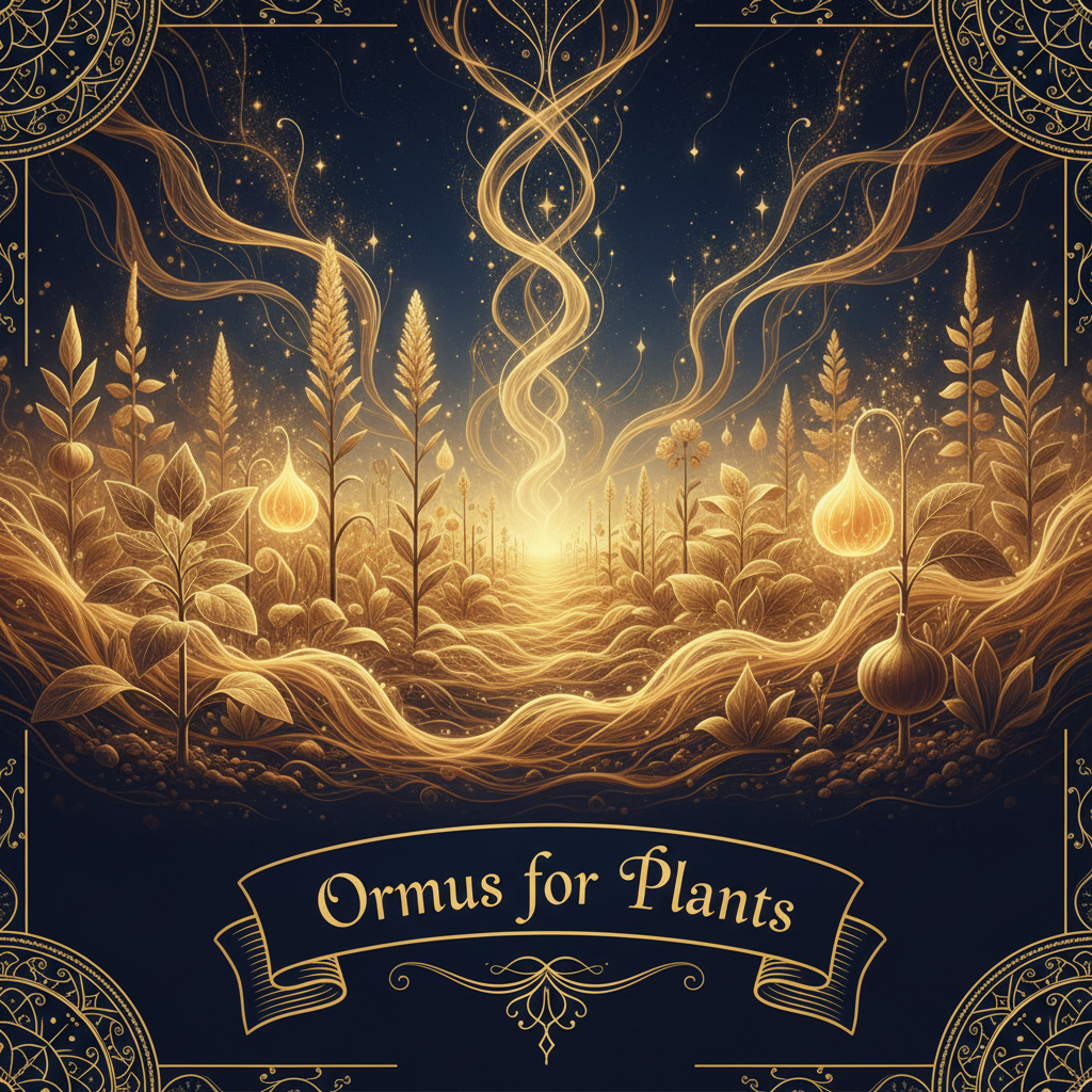 Ormus for Plants