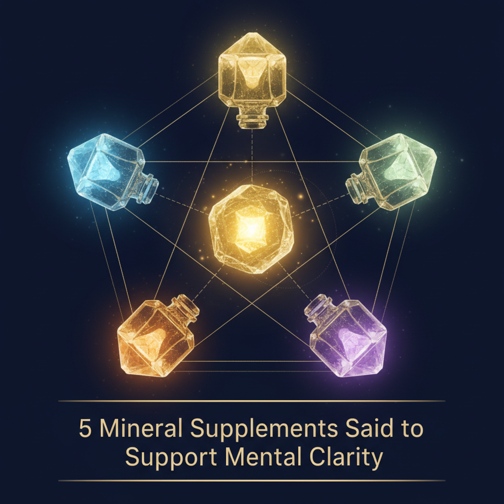 5 Mineral Supplements Said to Support Mental Clarity