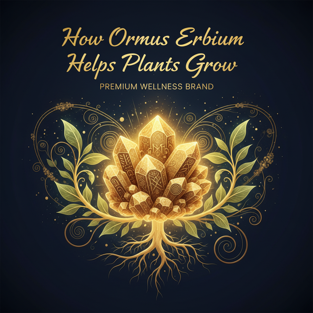 How Ormus Erbium Helps Plants Grow