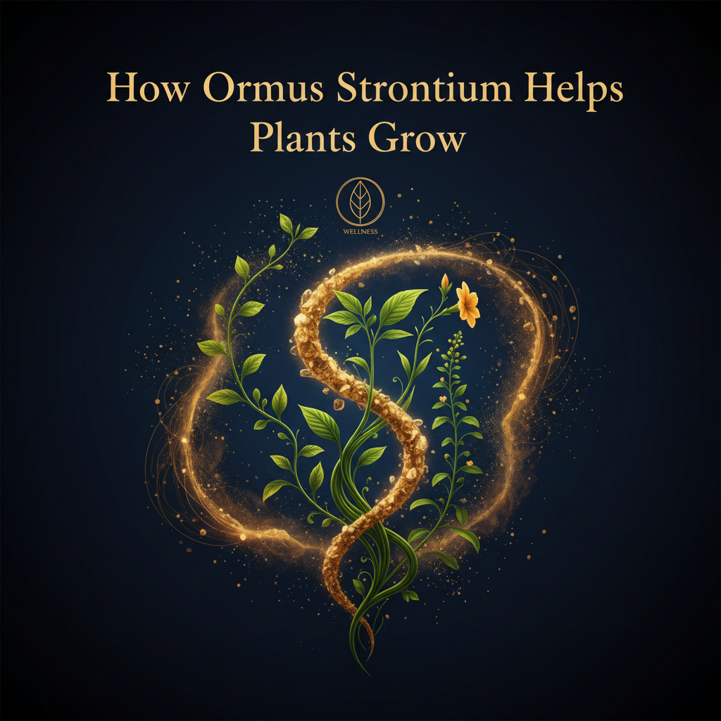 How Ormus Strontium Helps Plants Grow