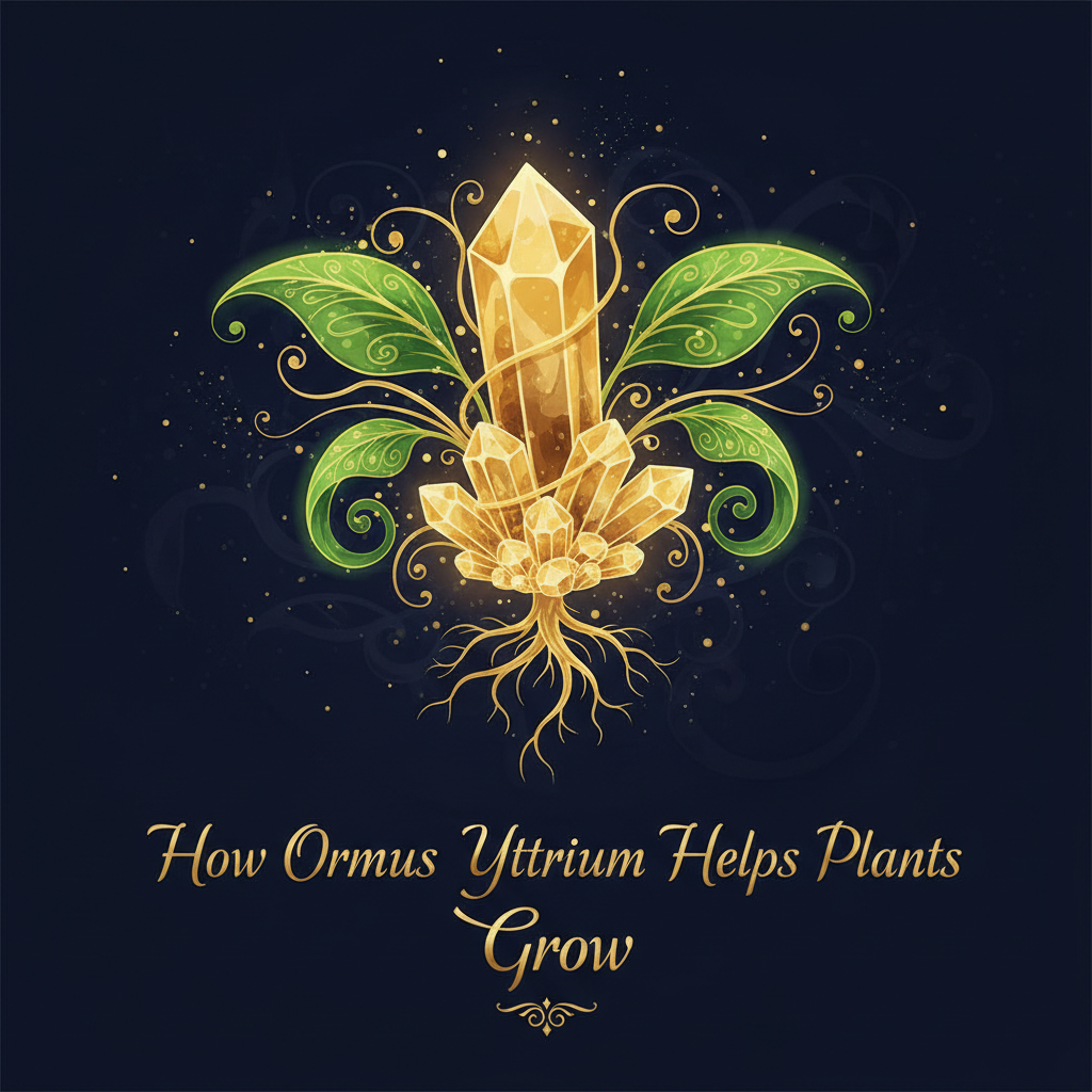 How Ormus Yttrium Helps Plants Grow