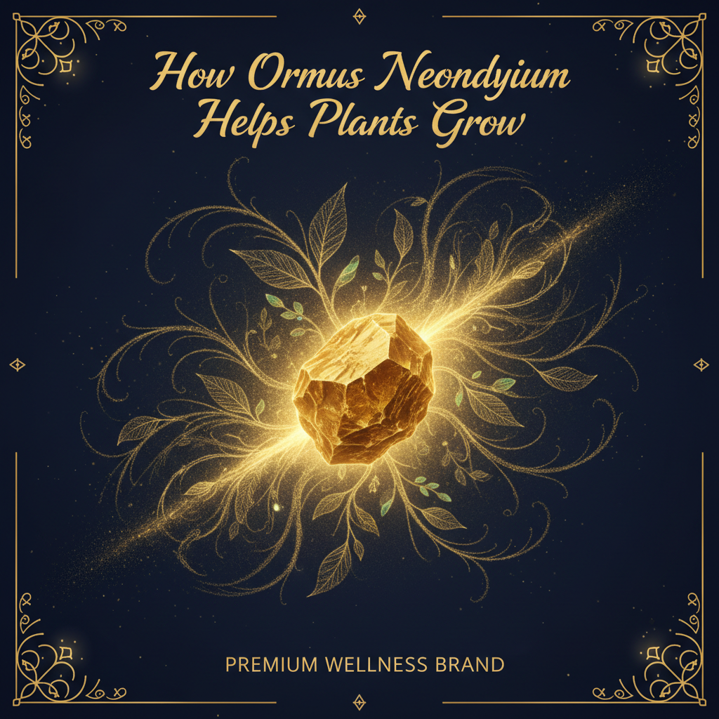 How Ormus Neodymium Helps Plants Grow