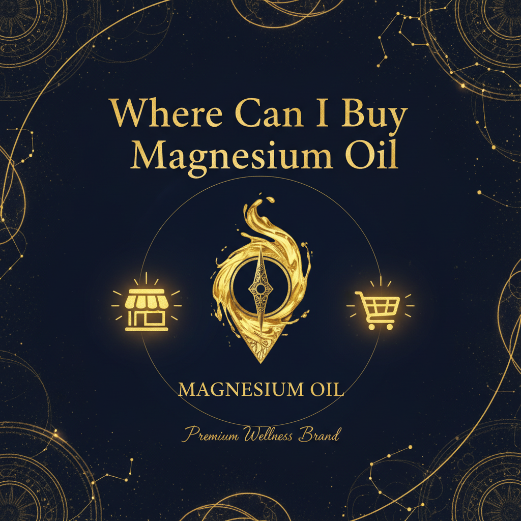 Where Can I Buy Magnesium Oil