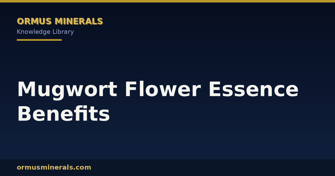 Mugwort Flower Essence Benefits header graphic