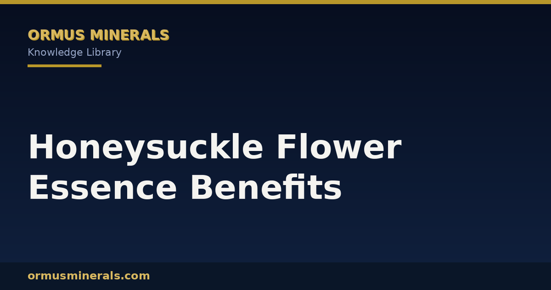 Honeysuckle Flower Essence Benefits header graphic