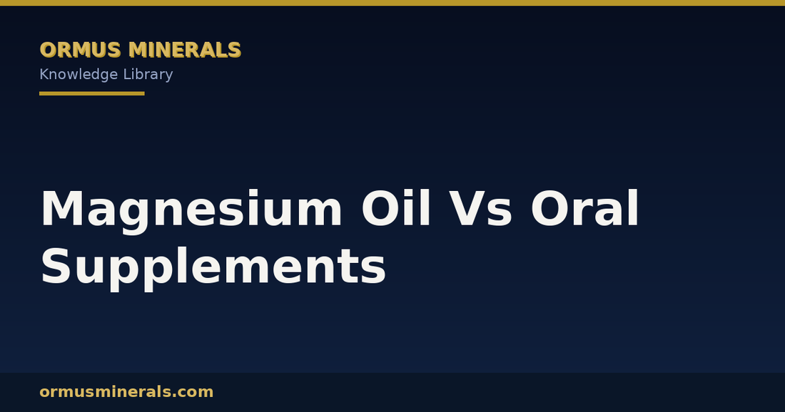 Magnesium Oil Vs Oral Supplements header graphic