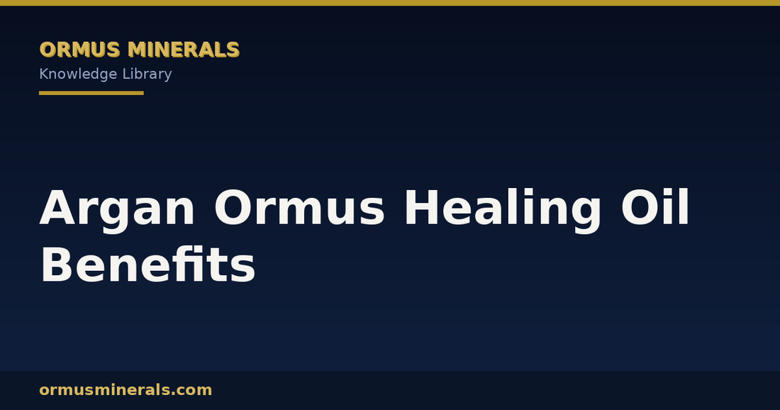 Argan Ormus Healing Oil Benefits header graphic
