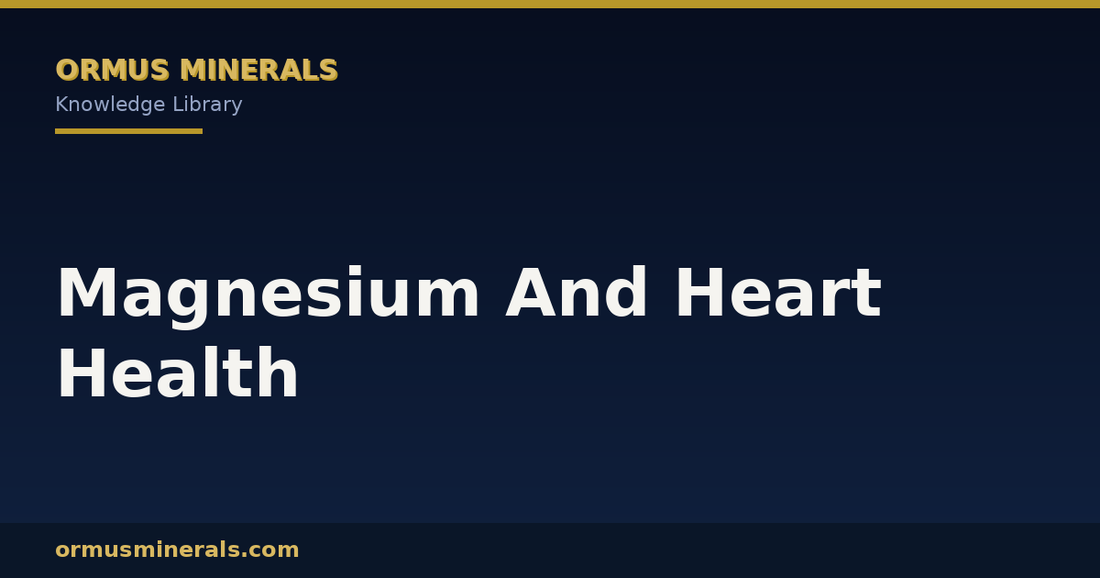 Magnesium And Heart Health header graphic