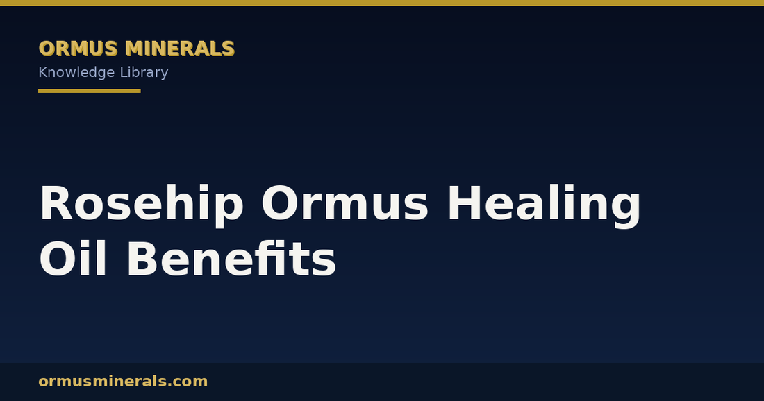 Rosehip Ormus Healing Oil Benefits header graphic