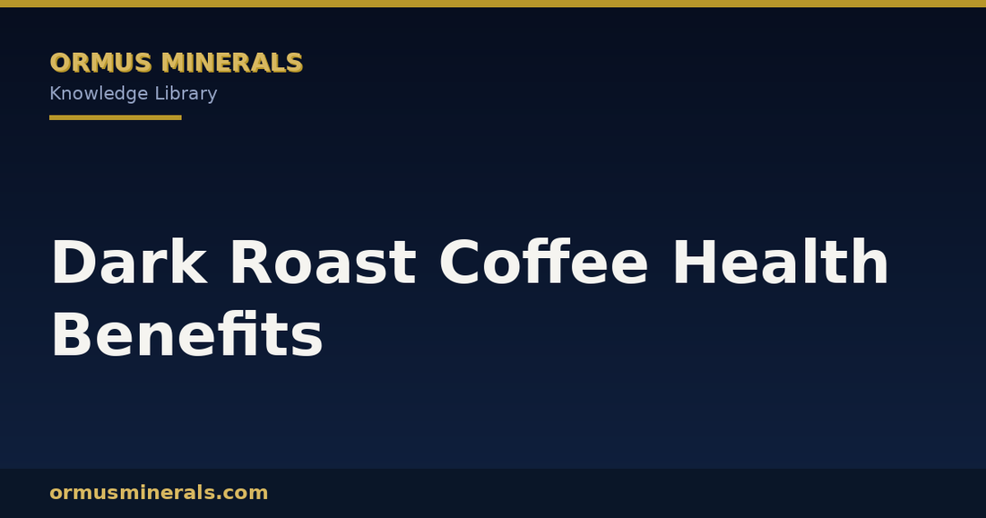 Dark Roast Coffee Health Benefits header graphic