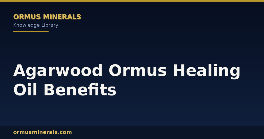 Agarwood Ormus Healing Oil Benefits header graphic