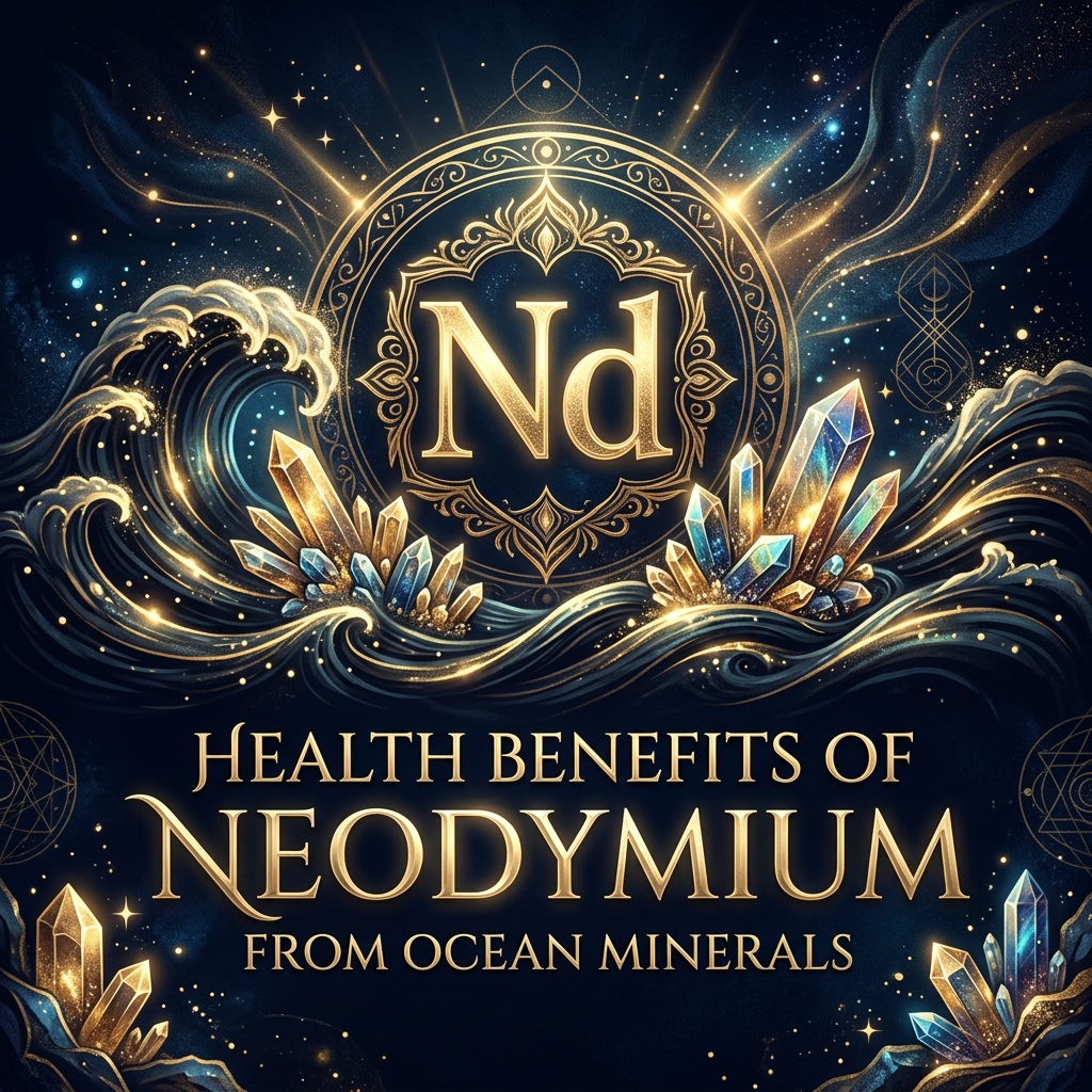 Health Benefits of Neodymium from Ocean Minerals