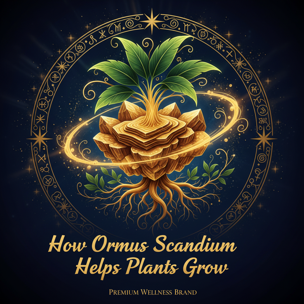 How Ormus Scandium Helps Plants Grow