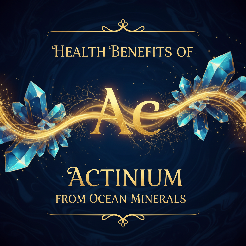 Health Benefits of Actinium from Ocean Minerals