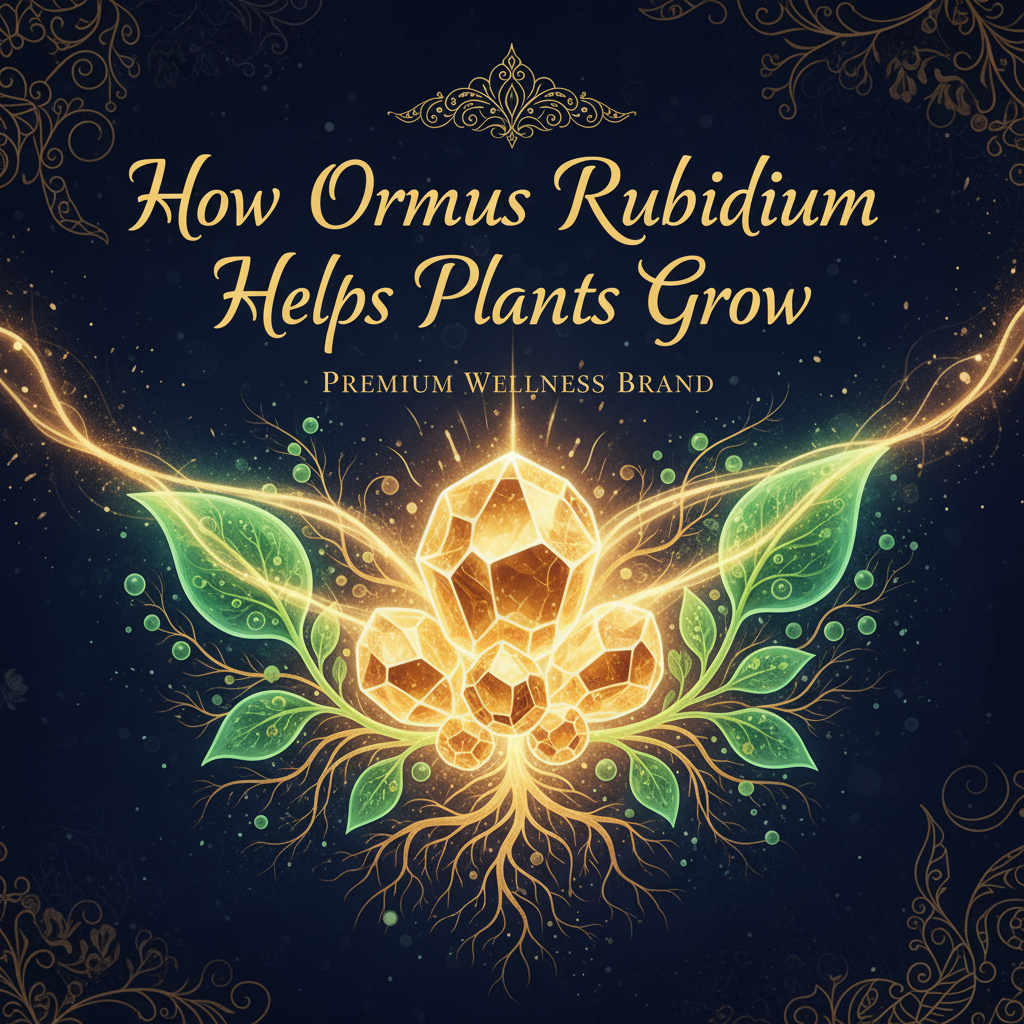 How Ormus Rubidium Helps Plants Grow