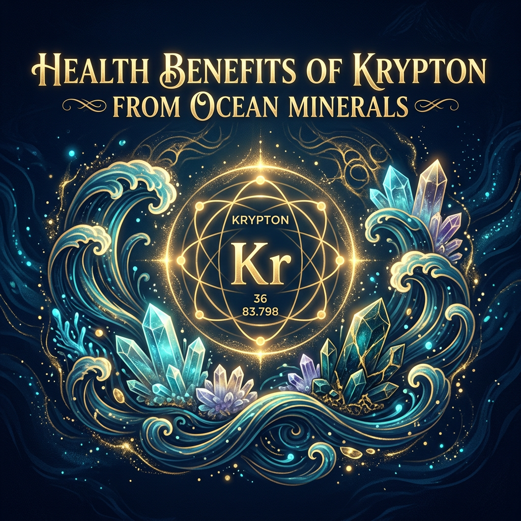 Health Benefits of Krypton from Ocean Minerals