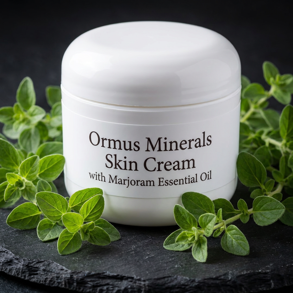 Ormus Minerals Skin Cream with Marjoram Essential Oil