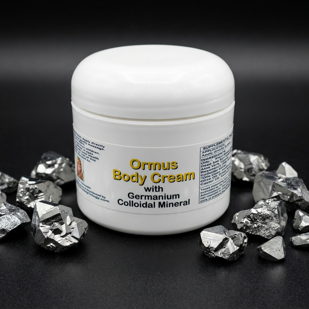 Ormus Body Cream with Germanium Colloidal Mineral