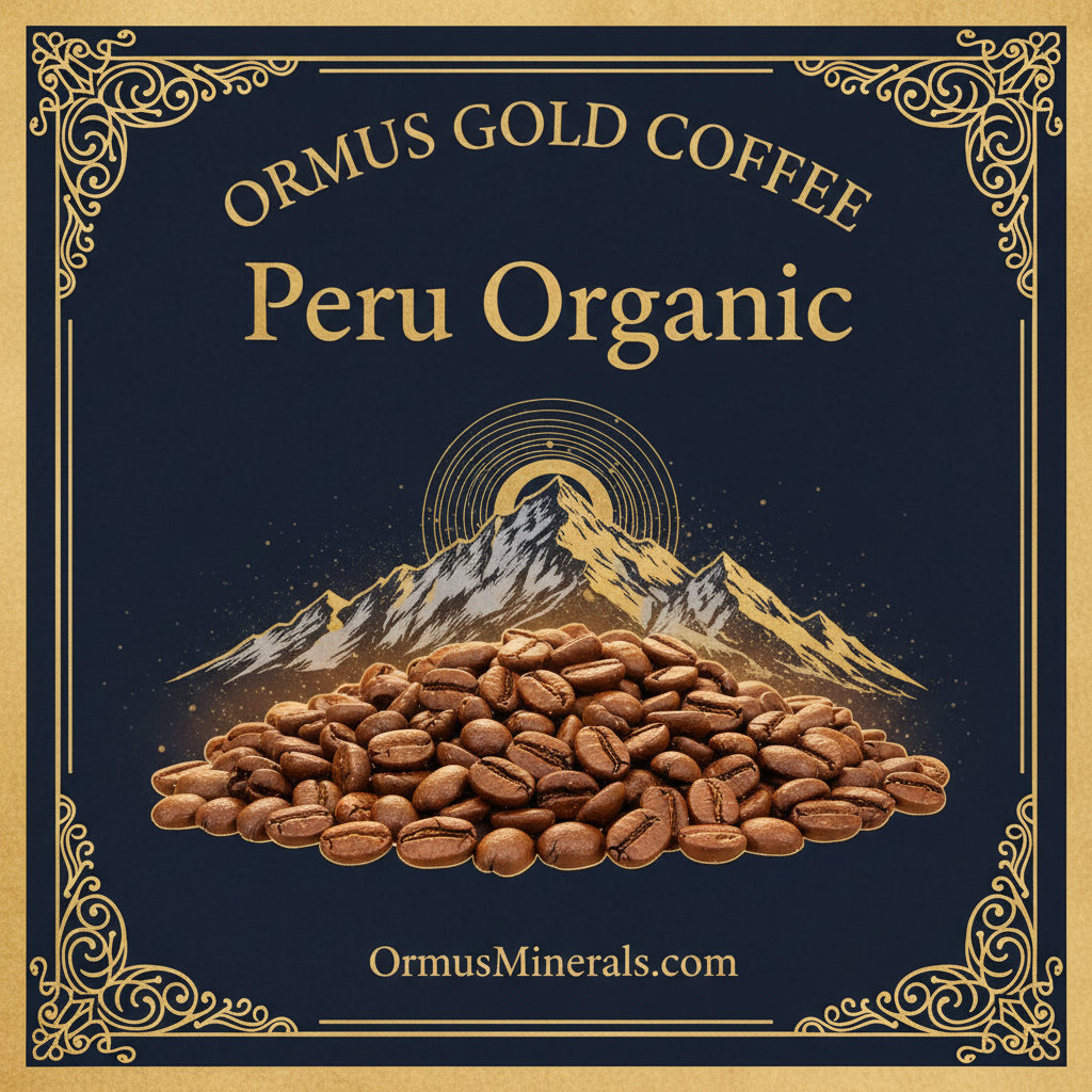 Ormus Gold Coffee Peru Organic 5x Extra Strength