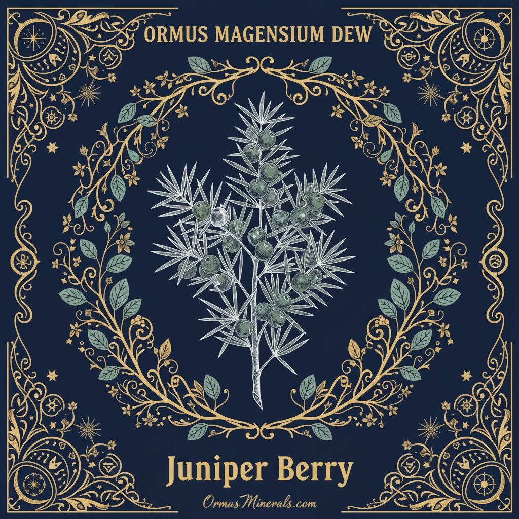 Ormus Minerals Magnesium Dew Juniper Berry Essential Oil 4oz