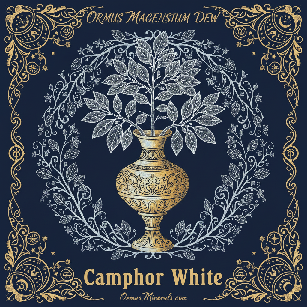 Ormus Minerals Magnesium Dew Camphor White Essential Oil 8oz