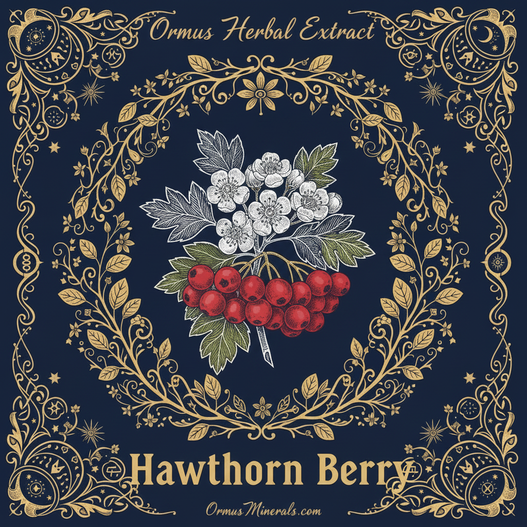 Ormus Minerals Hawthorn Berry Extract 4oz
