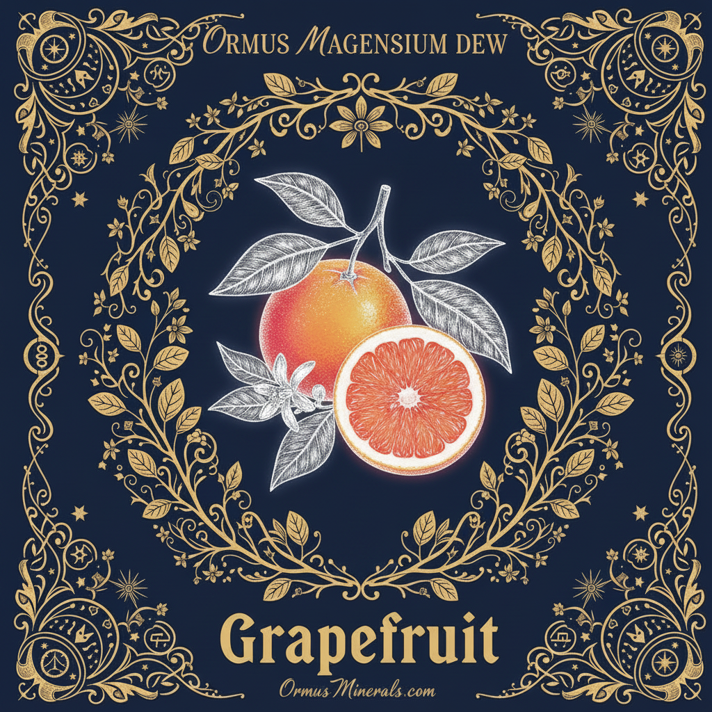 Ormus Minerals Magnesium Dew Grapefruit Essential Oil 8oz