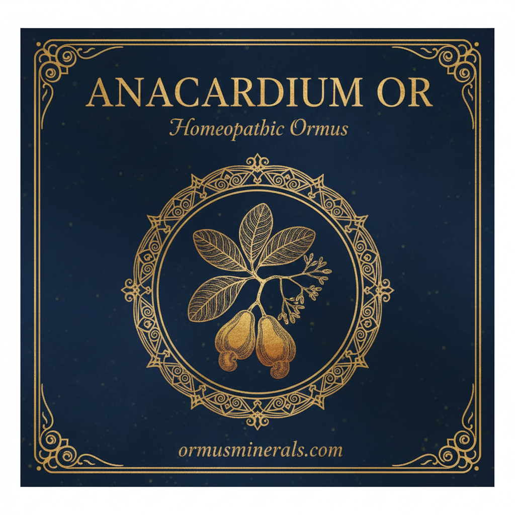 Anacardium Or Homeopathic Ormus 8oz Extra Strength 3x | OrmusMinerals.com