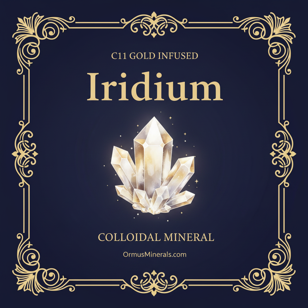 Ormus C11 Colloidal Iridium 8oz Extra Strength 1x