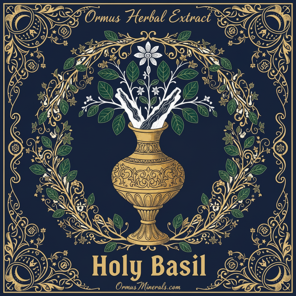 Ormus Minerals Holy Basil Extract 8oz