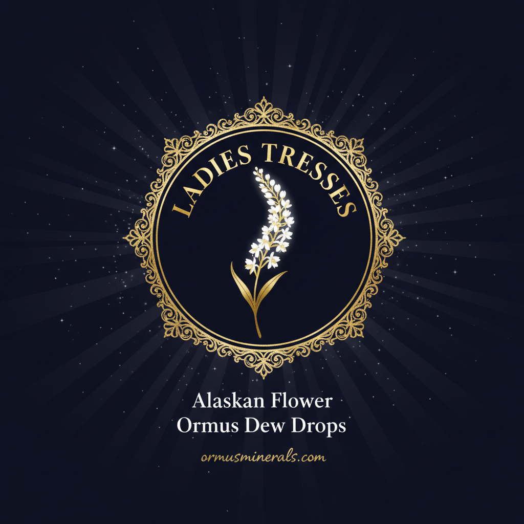 Ladies Tresses Alaskan Dew Drops Ormus 8oz Extra Strength 4x | OrmusMinerals.com
