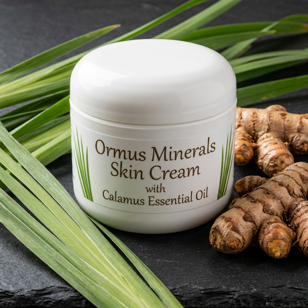 Ormus Minerals Skin Cream with Calamus Essential Oil