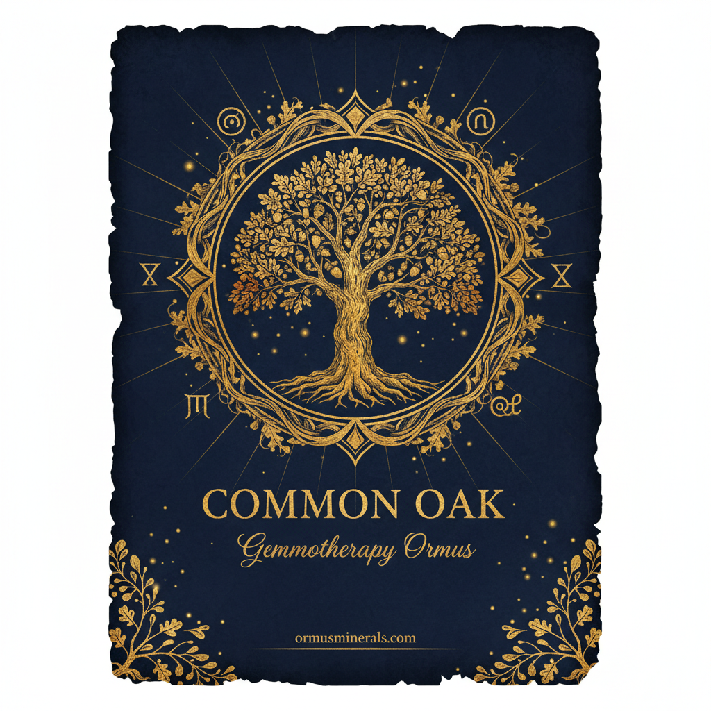 Common Oak Gemmotherapy Ormus 8oz Extra Strength 2x | OrmusMinerals.com