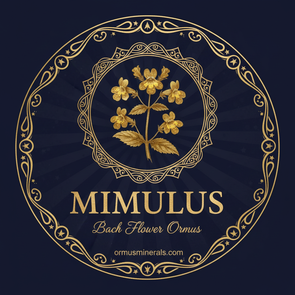 Mimulus Bach Dew Drops Ormus 8oz Extra Strength 1x | OrmusMinerals.com