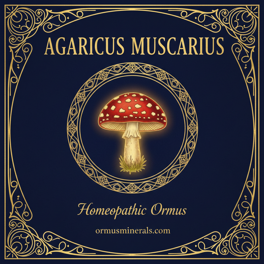 Agaricus Muscarius Homeopathic Ormus 32oz Extra Strength 1x | OrmusMinerals.com