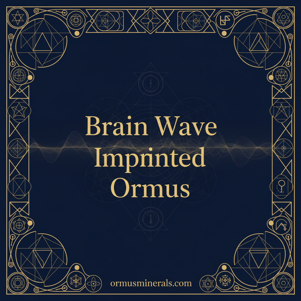 Brain Wave Imprinted Ormus collection banner