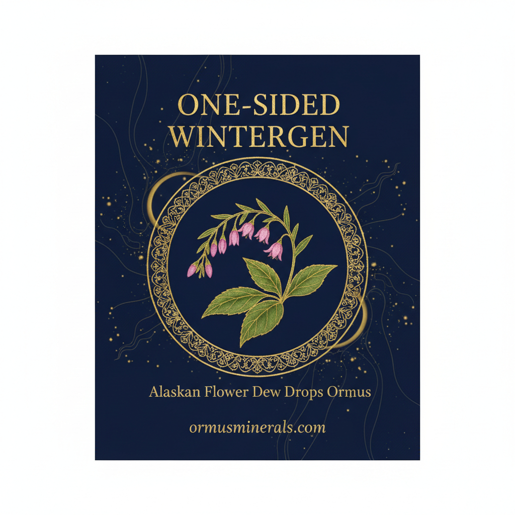 One Sided Wintergreen Alaskan Dew Drops Ormus 4oz Extra Strength 2x | OrmusMinerals.com