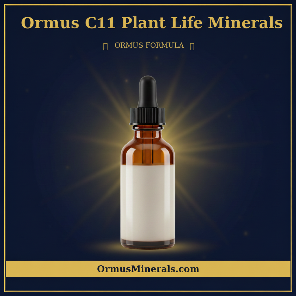 Ormus C11 Plant Life Minerals Ormus 16oz 5x Extra Strength
