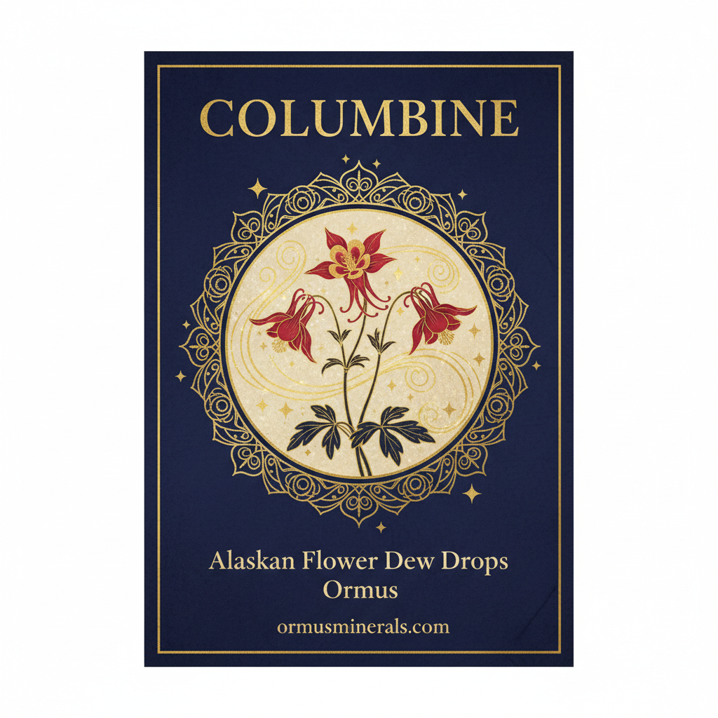 Columbine Alaskan Dew Drops Ormus 4oz Extra Strength 2x | OrmusMinerals.com