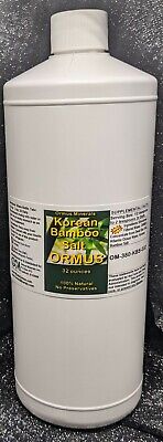 Korean Bamboo Salt Ormus 32oz