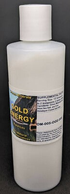 Gold Energy Ormus Ocean Mental Health Clarity Vision Support immunity 16oz