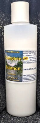 Complete Balance Ormus Minerals 16oz Extra Strength